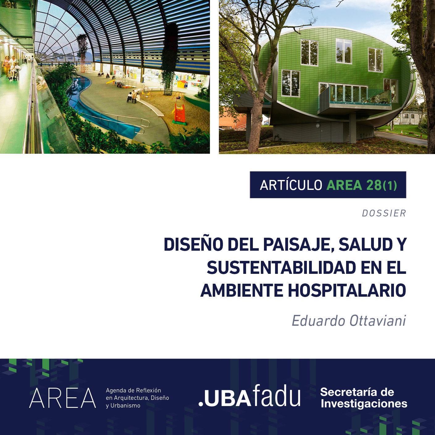 Portada de Articulo de Ottaviani AREA 28(1)