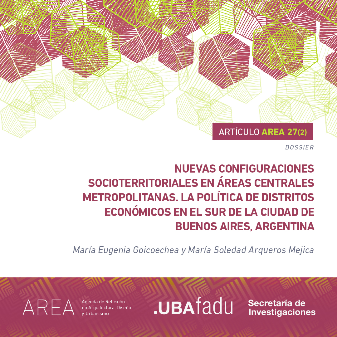 Portada de Articulo de Goicoechea y Arqueros AREA 27(2)