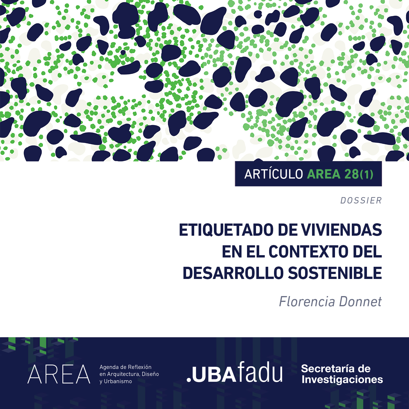 Portada de Articulo de Donnet AREA 28(1)