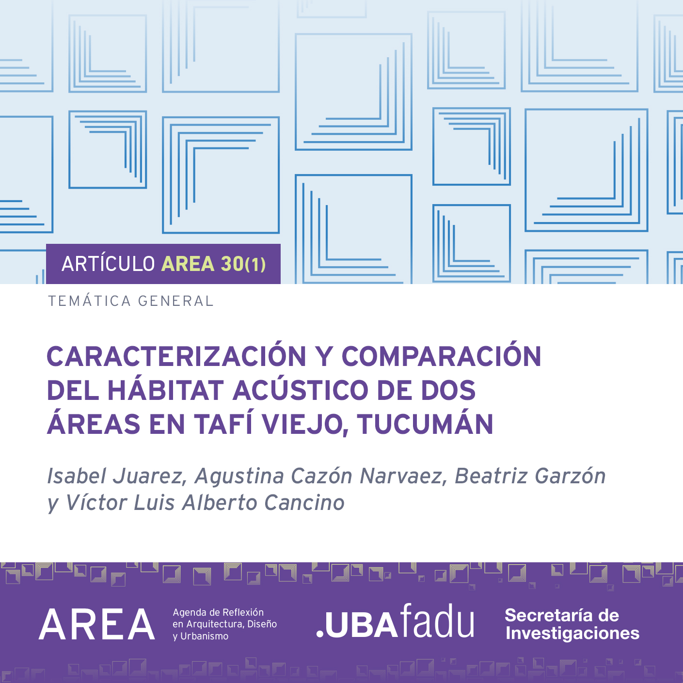 Flyer del artículo de Juarez et al